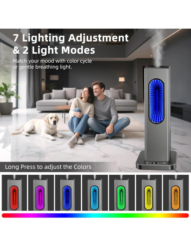 Difusor de Aceite Esencial Nolonly XXJ Control App 100ml