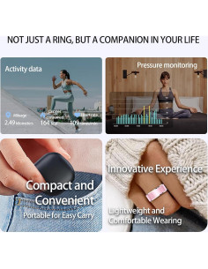 Anillo Inteligente CNBRO JYR5FSPINK Salud y Fitness Rosa 2