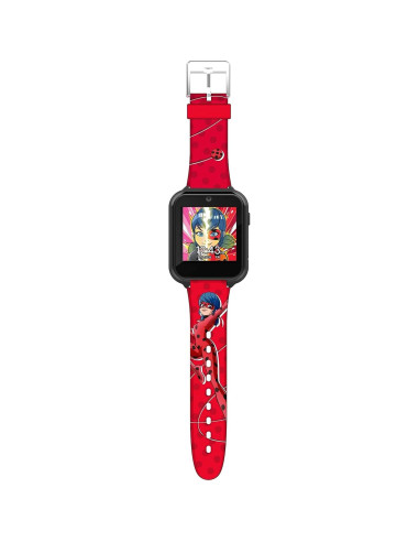 Reloj Inteligente Interactivo Niños Miraculous - Táctil, 10 Caras, Juegos, Cámara, Alarma