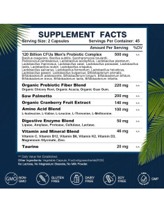 Probioticos Masculinos DRFOSTER 120 Mil Millones 90 Cápsulas 2