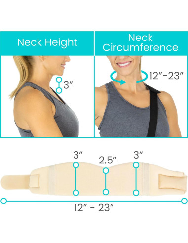 Collar Cervical Vive Health 7.62 cm Alivio Dolor Cuello