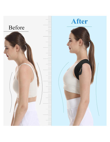 Corrector de Postura Olite Fitness XL Ajustable para Espalda