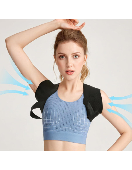 Corrector de Postura Olite Fitness XL Ajustable para Espalda