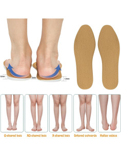 Plantillas Ortopédicas Correctivas Besnoht 41/42 para Supinación 2