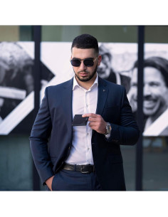 Billetera delgada SERMAN BRANDS Rogue Air con bloqueo RFID 2