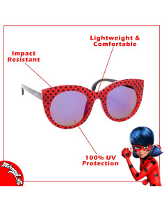 Gafas de Sol Miraculous Ladybug Arkaid UV 400 para Niños 2