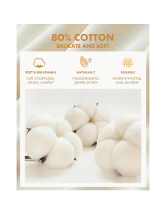 Calcetines de Compresión de Algodón Lalapapa 15-20 mmHg Rosa 2