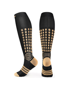 Calcetines de Compresión de Cobre NEENCA Medias Graduadas 20-30 mmHg