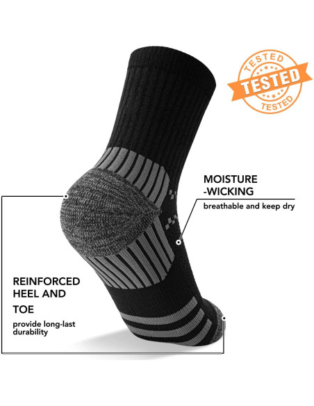 Calcetines de Compresión Aoliks para Tobillo - 5 Pares