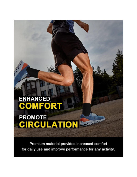 Calcetines de Compresión Aoliks para Tobillo - 5 Pares