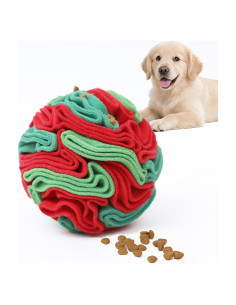 Pelota Snuffle para Perros Ablechien - Juguete Interactivo 10cm