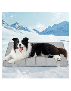 Alfombrilla Enfriadora para Perros ZAKAPAWS 89x58cm Espuma Viscoelástica