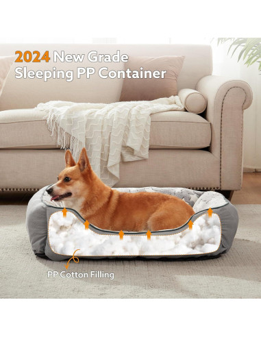 Cama para Perros SIWA MARY S Gris 50.8x48.3cm Lavable