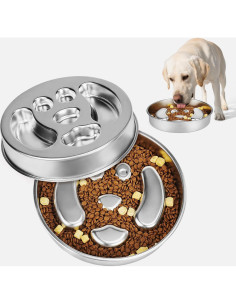 Cuenco Antideslizante Acero Inoxidable Turfson 0.47L para Perros 2