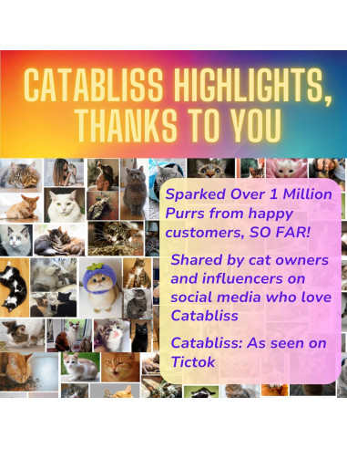 Hierba Gatera Catabliss 28g - Mezcla Natural para Gatos