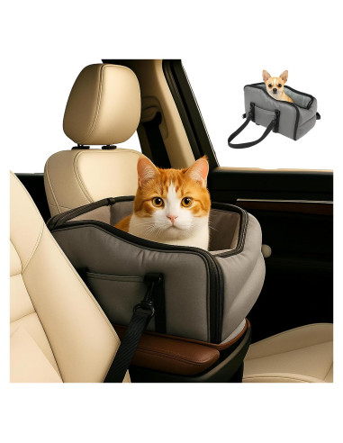 Asiento de coche para gatos Palsway 45x22 cm hasta 4.5 kg