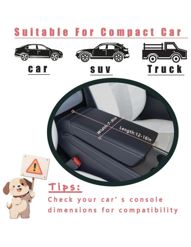 Asiento para perro Cullaby para consola central compacto Rosa