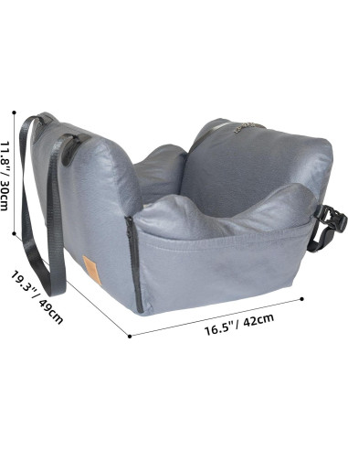 Asiento Elevador para Perros VVICOGARD Gris 49x41.9cm hasta 15kg
