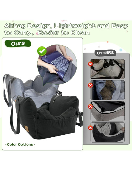 Asiento Elevador para Perros VVICOGARD Gris 49x41.9cm hasta 15kg