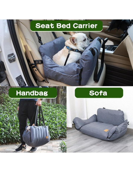 Asiento Elevador para Perros VVICOGARD Gris 49x41.9cm hasta 15kg