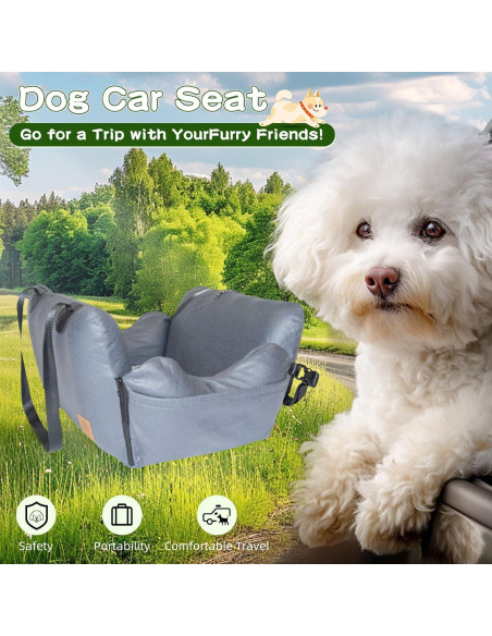 Asiento Elevador para Perros VVICOGARD Gris 49x41.9cm hasta 15kg