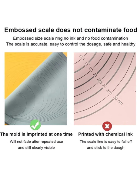 Alfombrilla de Silicona Extra Grande Tictoyo 61x41cm Antideslizante
