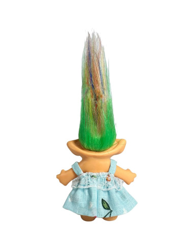 Muñecos Troll Vintage Yintlilocn 19 cm Azul Claro - Colección