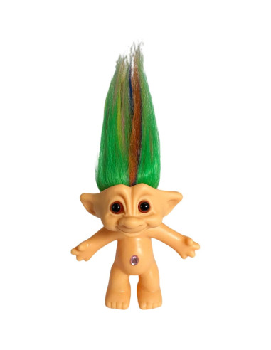 Muñecos Troll Vintage Yintlilocn 19 cm Azul Claro - Colección