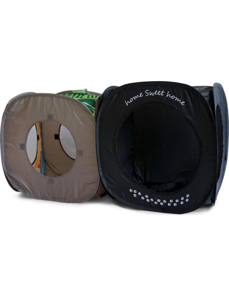 Cubo de Gato Feline Ruff Home Sweet Home Plegable 43cm