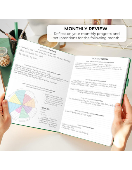 Planificador Semanal Clever Fox PRO A4 Verde Bosque