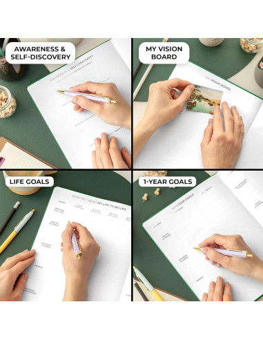 Planificador Semanal Clever Fox PRO A4 Verde Bosque