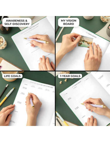 Planificador Semanal Clever Fox PRO A4 Verde Bosque