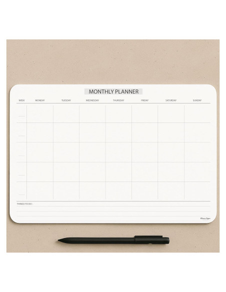 Bloc de Notas Mensual Sin Fecha A4 CLEVER SIGNS 50 Hojas