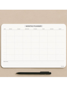 Bloc de Notas Mensual Sin Fecha A4 CLEVER SIGNS 50 Hojas 2