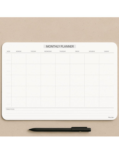 Bloc de Notas Mensual Sin Fecha A4 CLEVER SIGNS 50 Hojas