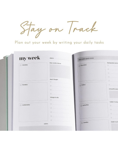 Planificador de Enfoque A5 Epic Self para Adultos con TDAH