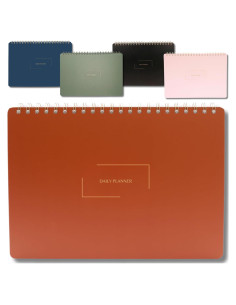 Planificador Diario y Semanal Merely Home 20.96x29.85 cm Óxido