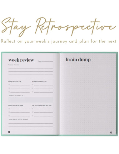 Planificador de Enfoque A5 Epic Self para Adultos con TDAH