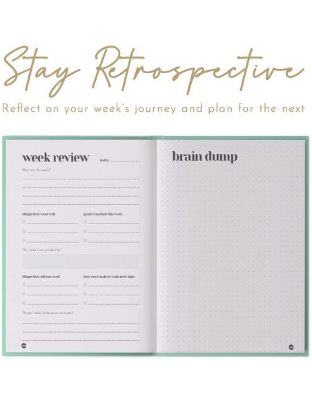 Planificador de Enfoque A5 Epic Self para Adultos con TDAH Planificador de Enfoque A5 Epic Self para Adultos con TDAH