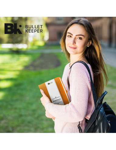 Planificador Anual Semanal Mensual BK A5 Naranja 2025-26