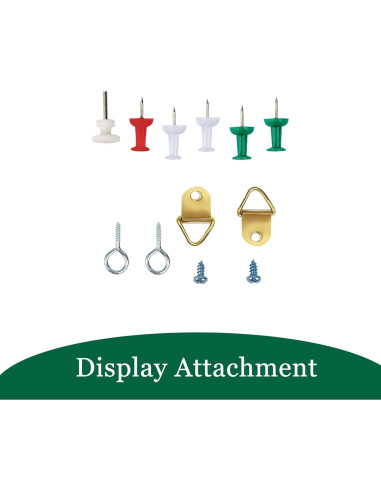 Tablero de Corcho y Pizarra Blanca GDMINLO 42x32 cm