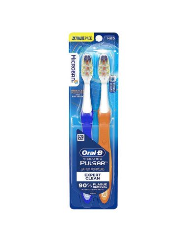 Cepillo de dientes Oral-B Pulsar Expert Clean 2 unidades