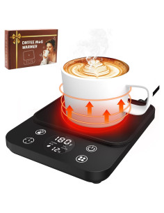 Calentador de Tazas Eléctrico MXMZHXU A316, 9 Temperaturas, 4 Modos