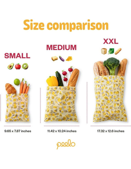 Envoltura de Alimentos de Cera de Abeja Peelo XXL Bosque