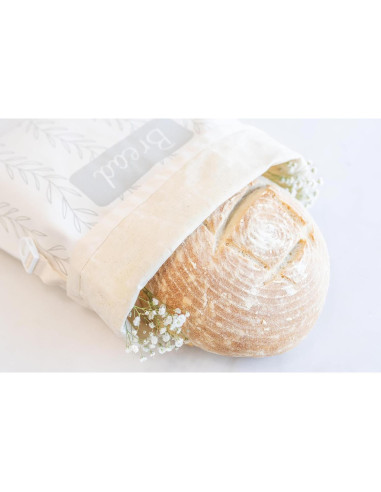 Bolsa de Pan de Cera de Abeja Petal And Bee 33x43 cm Grande