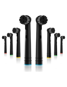 Cabezas de cepillo Oral-B WHUPPSI 8PCS Carbón Bambú