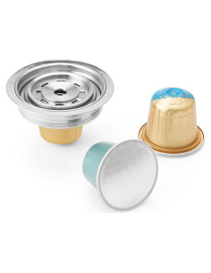 Adaptador de Cápsulas de Café Reutilizables HAILASRE para De'Longhi