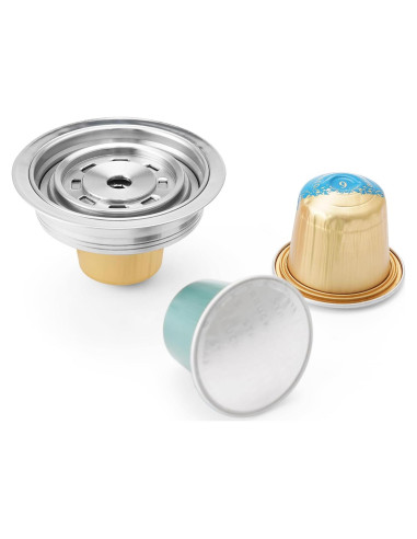 Adaptador de Cápsulas de Café Reutilizables HAILASRE para De'Longhi