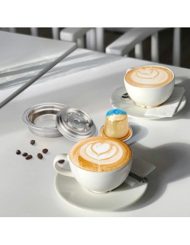 Adaptador de Cápsulas de Café Reutilizables HAILASRE para De'Longhi