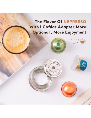 Adaptador de Cápsulas de Café Reutilizables HAILASRE para De'Longhi